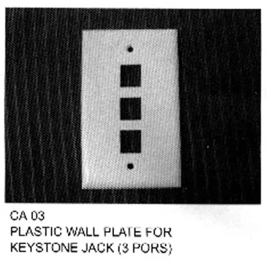 Wall Plate 3