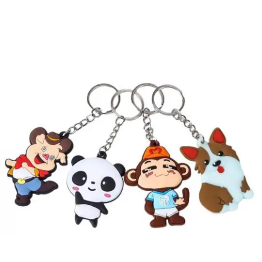 PVC Keychains, Key Rings